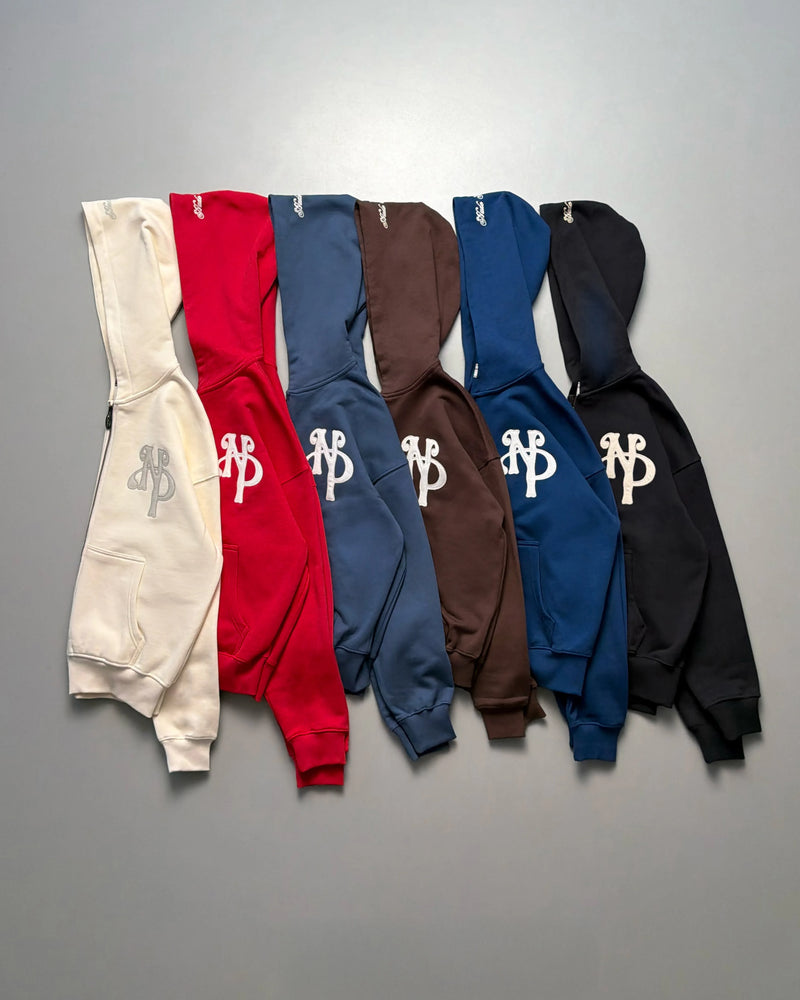 Kill Bill Zip-Up Hoodie Indigo