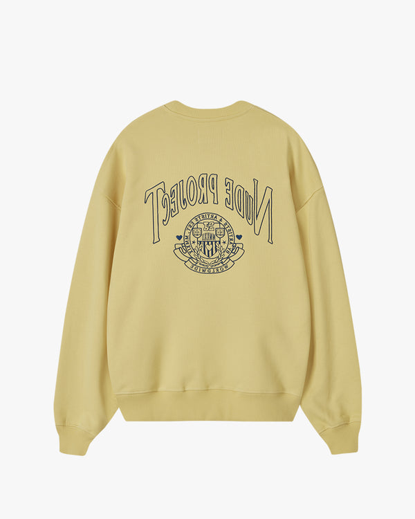 BACK 2 BACK CREWNECK CANARY YELLOW