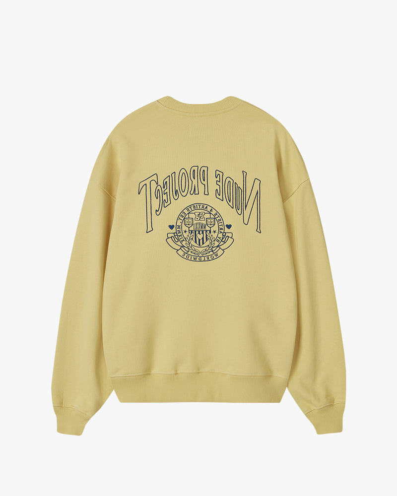 BACK 2 BACK CREWNECK CANARY YELLOW