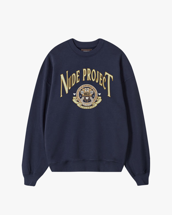 BACK 2 BACK CREWNECK NAVY