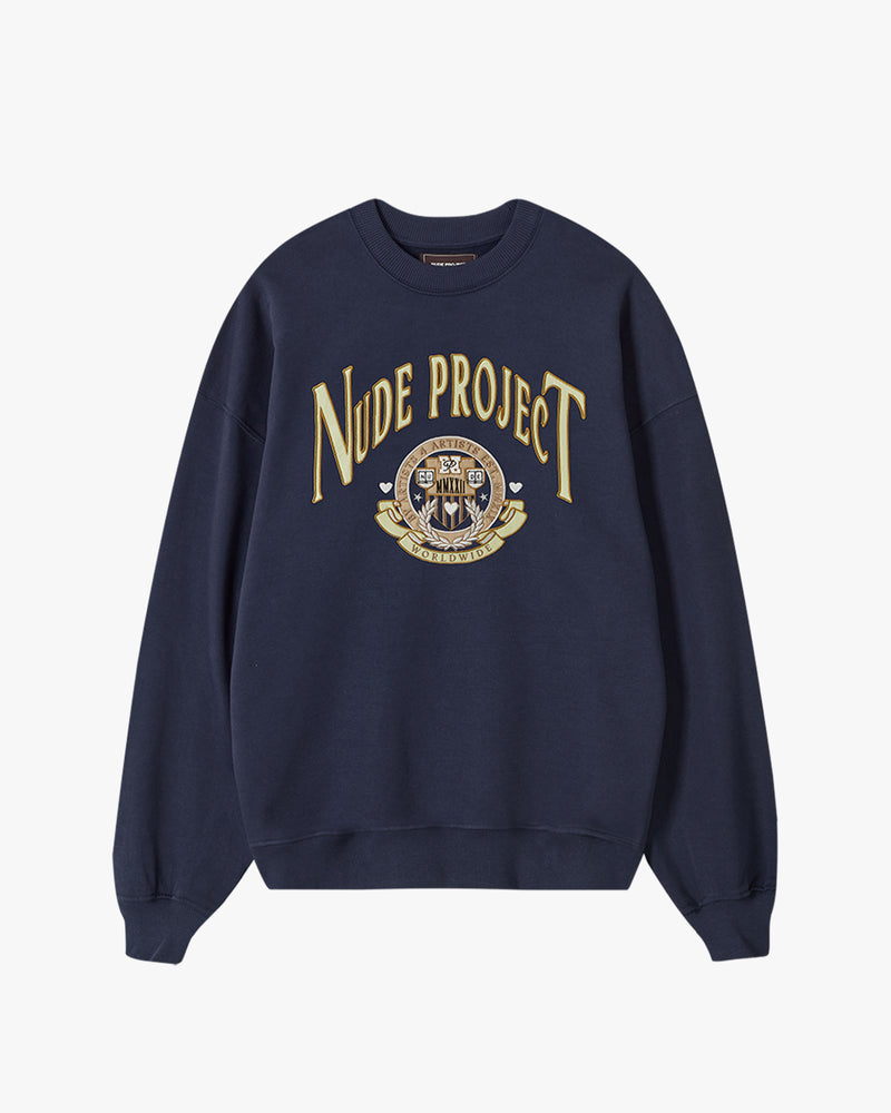 BACK 2 BACK CREWNECK NAVY