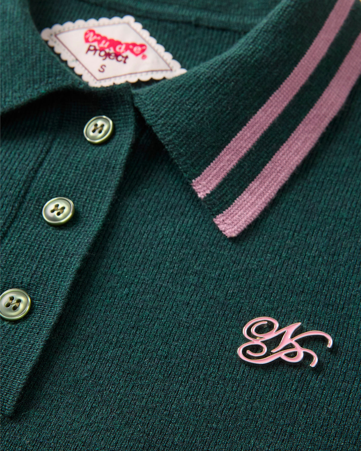 Bacuri Knit Polo Green