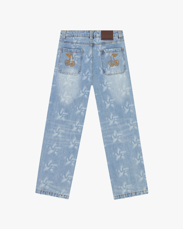 LA STAR DENIM PANTS