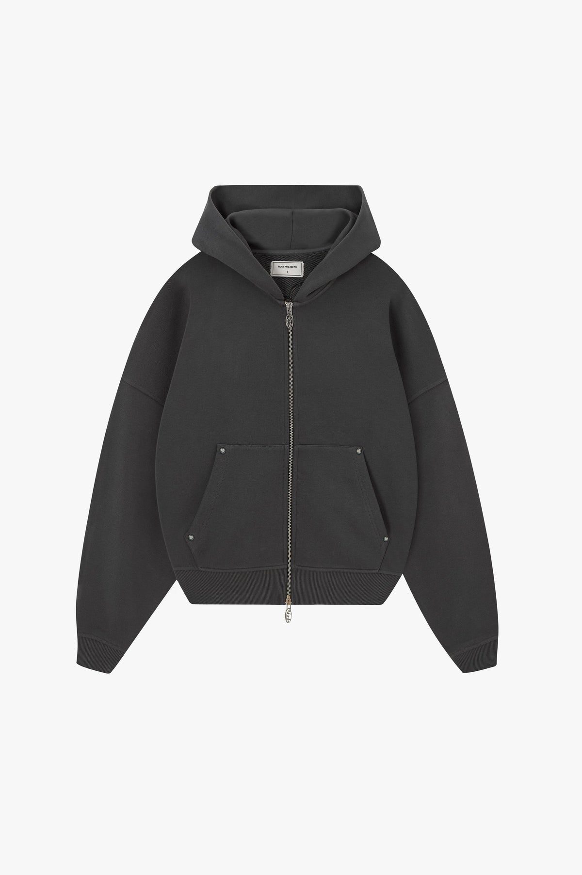 Beast Zip-Up Hoodie Ash