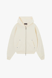 Beast Zip-Up Hoodie Marshmallow