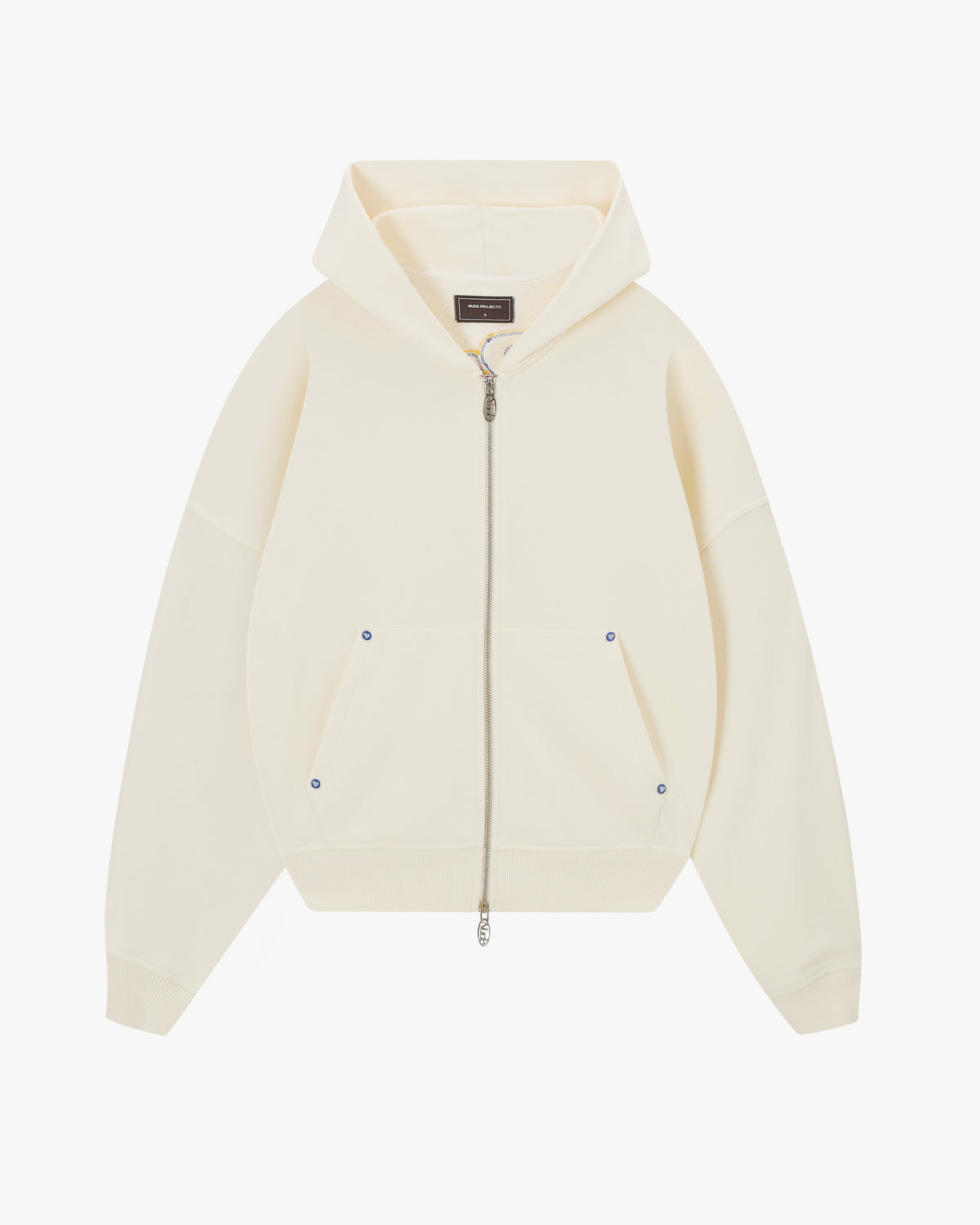 Beast Zip-Up Hoodie Marshmallow