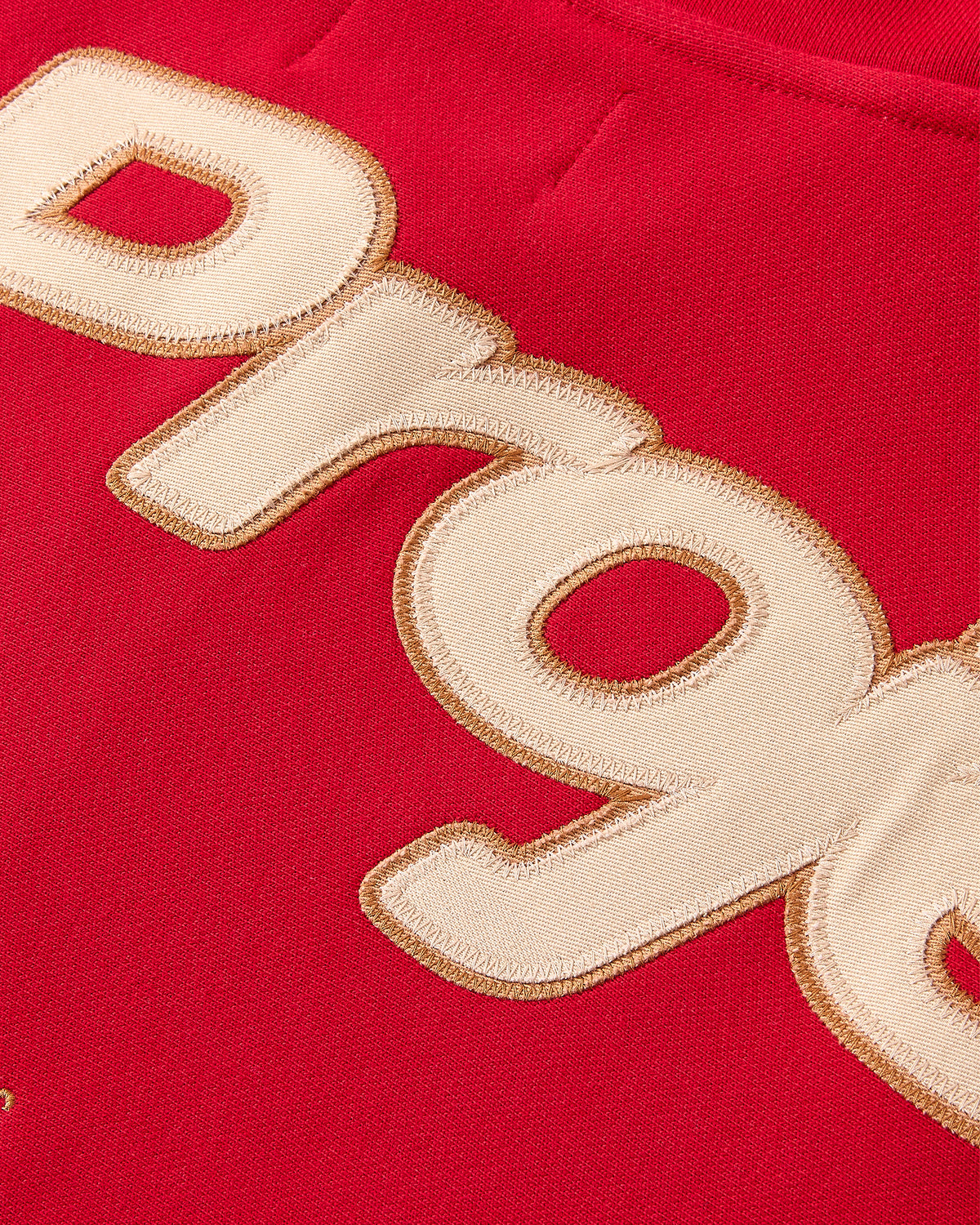 Sudadera Con Cremallera Roja