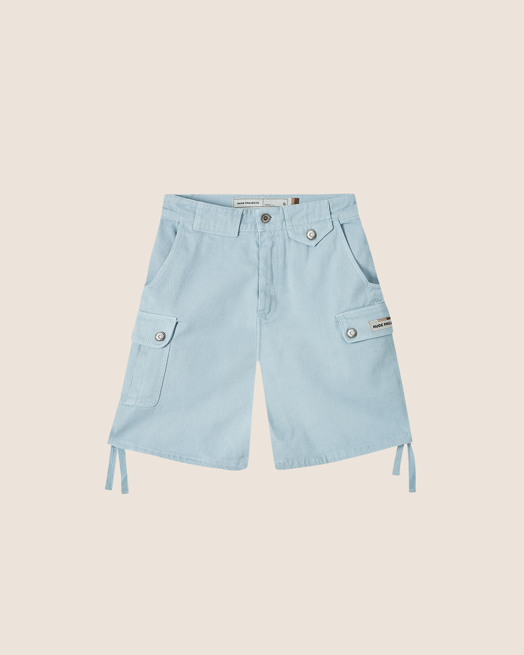 CARGO SHORTS BABY BLUE NUDE PROJECT