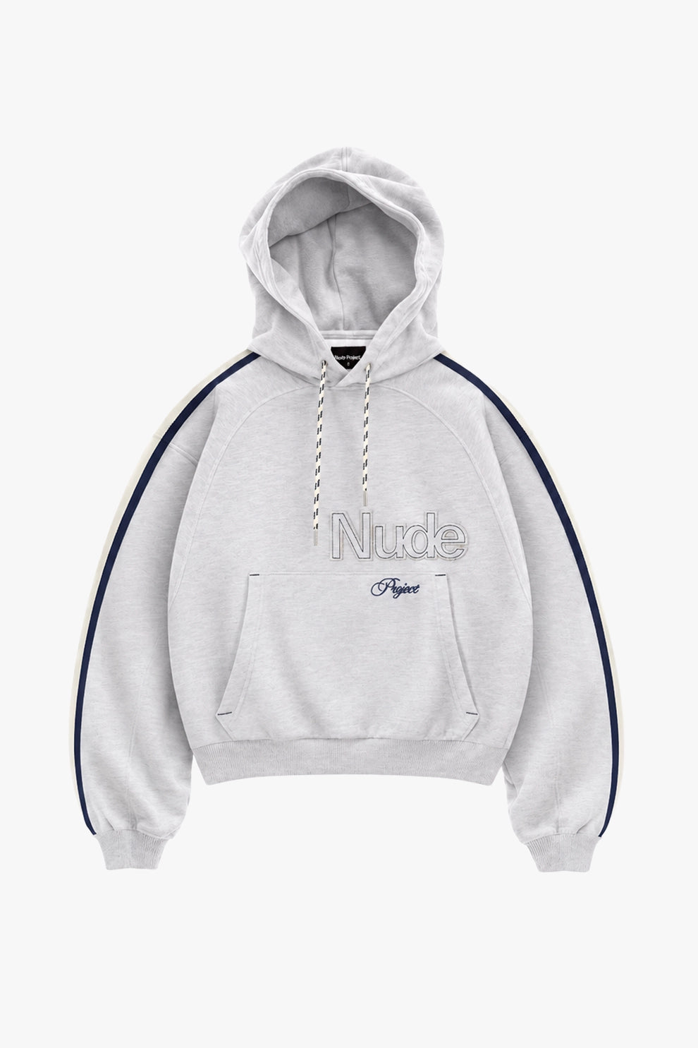 Biggie Hoodie Grey Melange