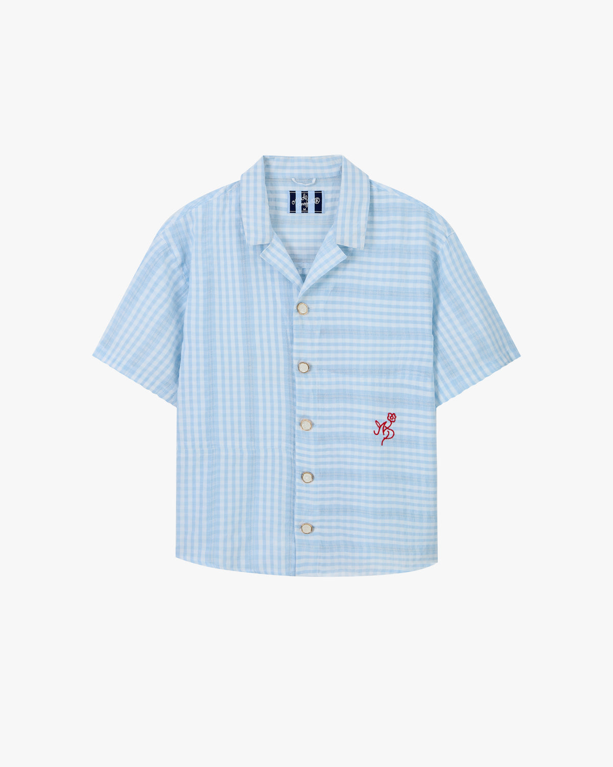 Block Shirt Baby Blue