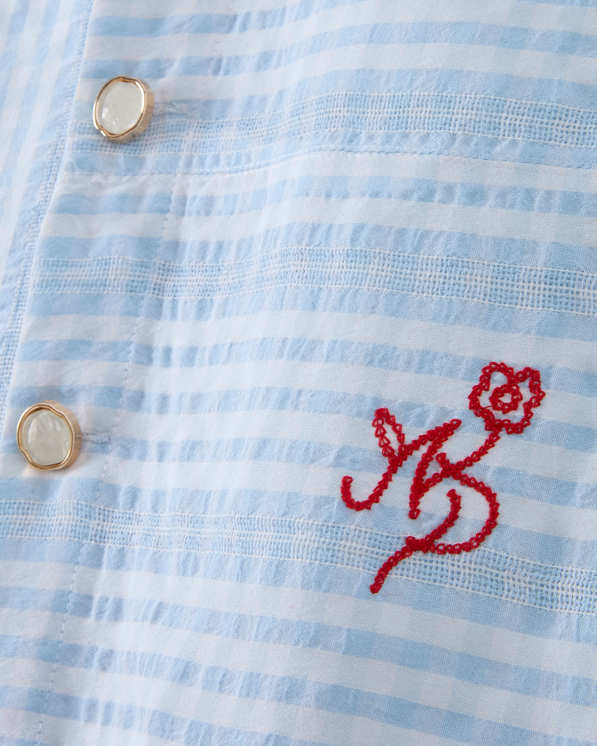 Block Shirt Baby Blue