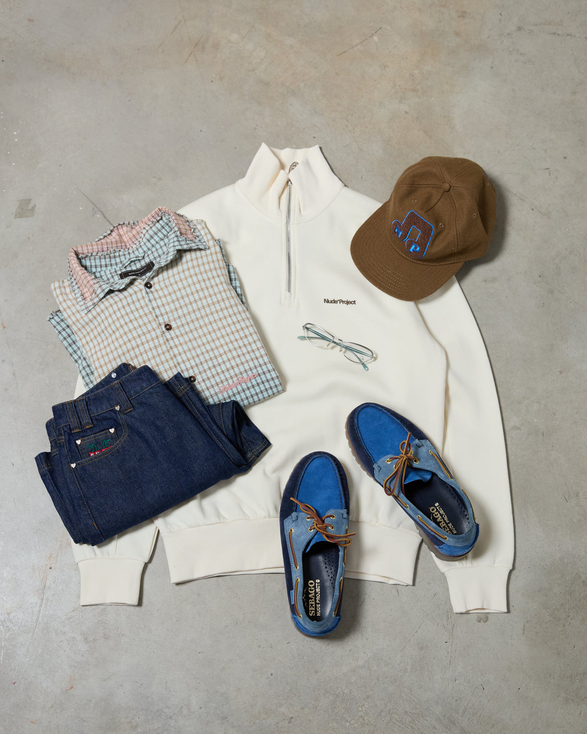 Origins Quarter-Zip Marshmallow