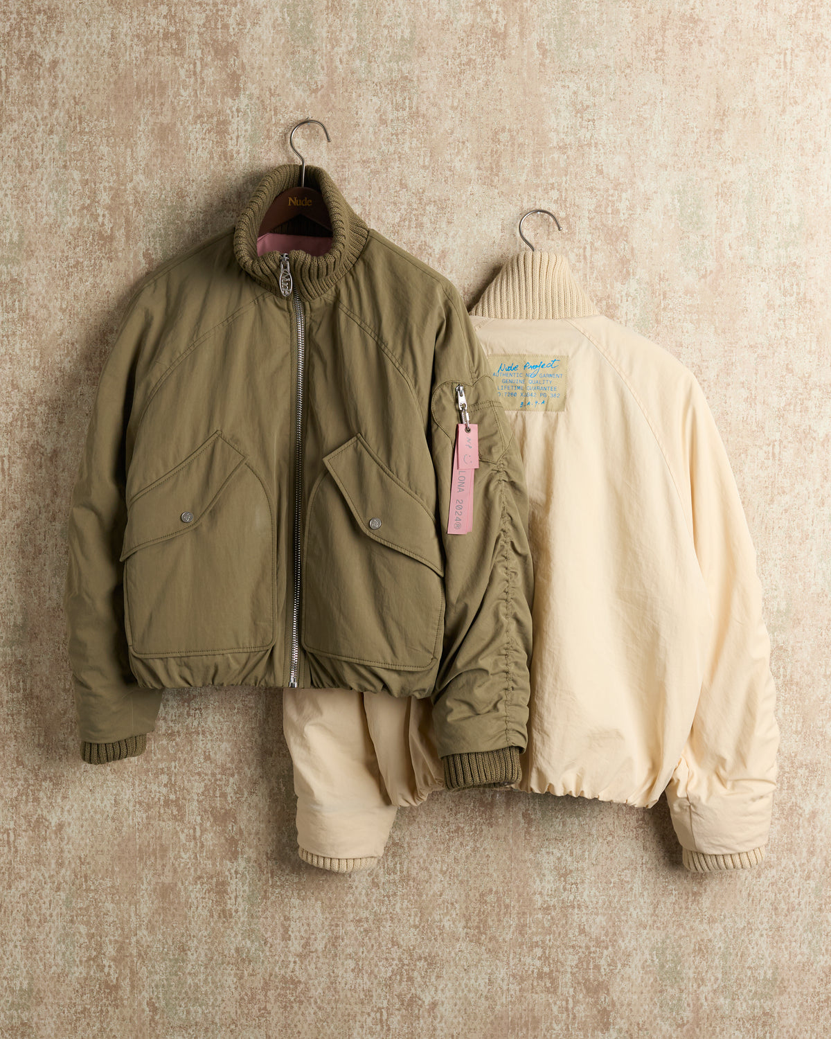 Versailles Bomber Jacket Khaki
