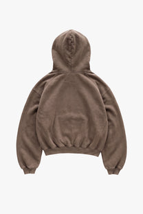 Box Logo Hoodie Brown