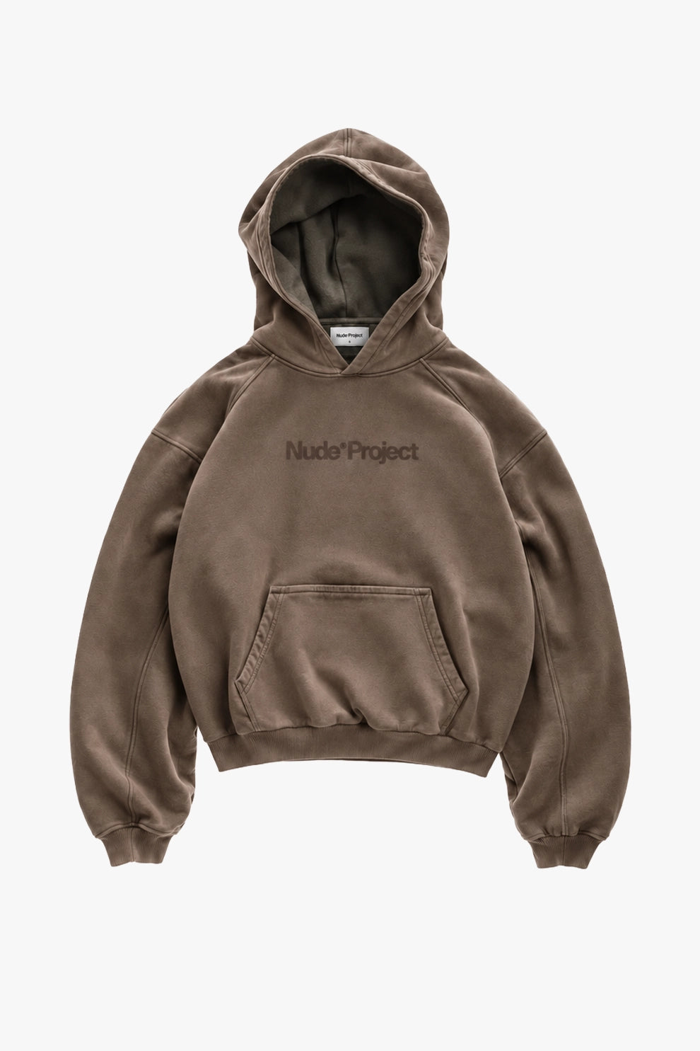 Box Logo Hoodie Brown