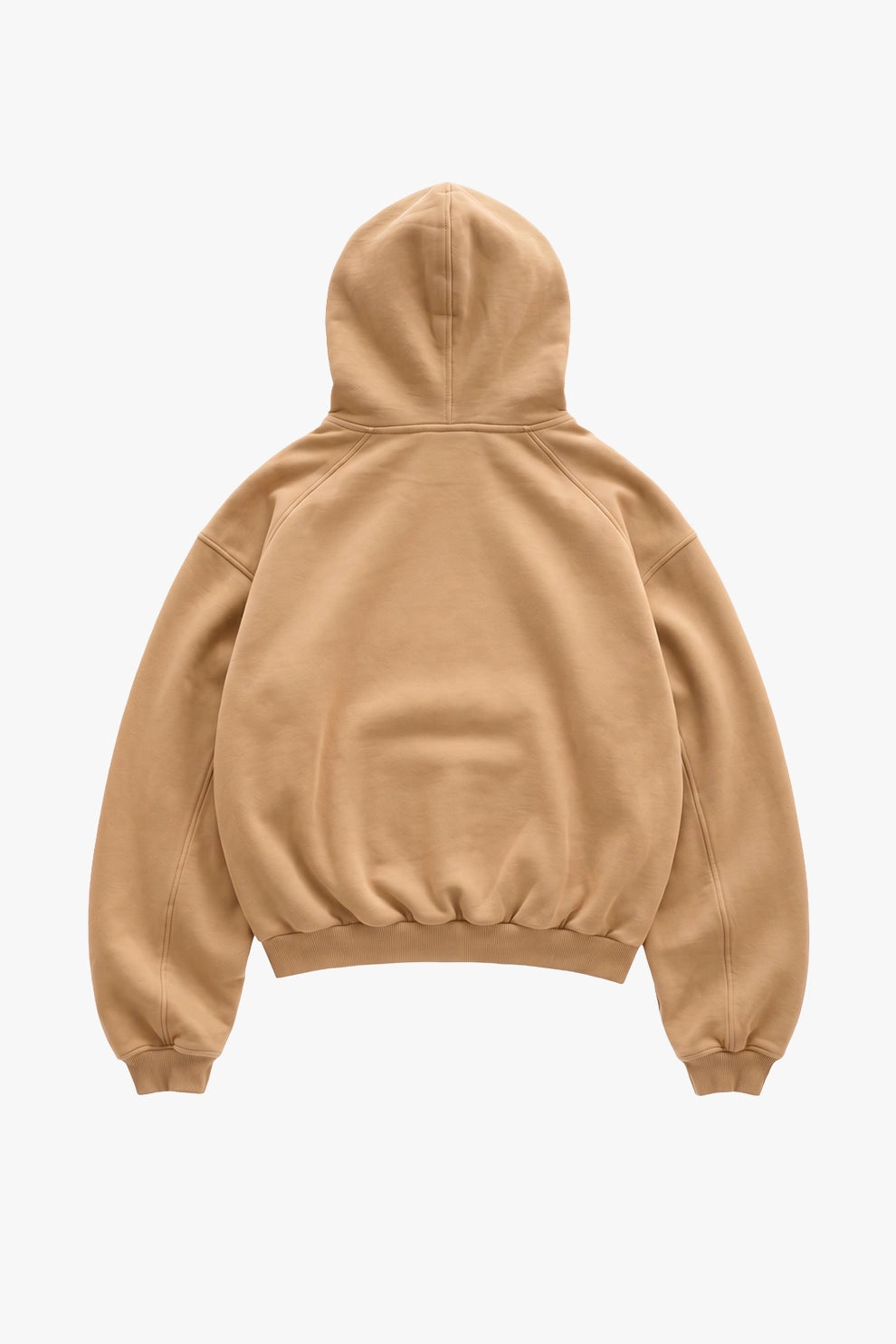 Box Logo Hoodie Beige