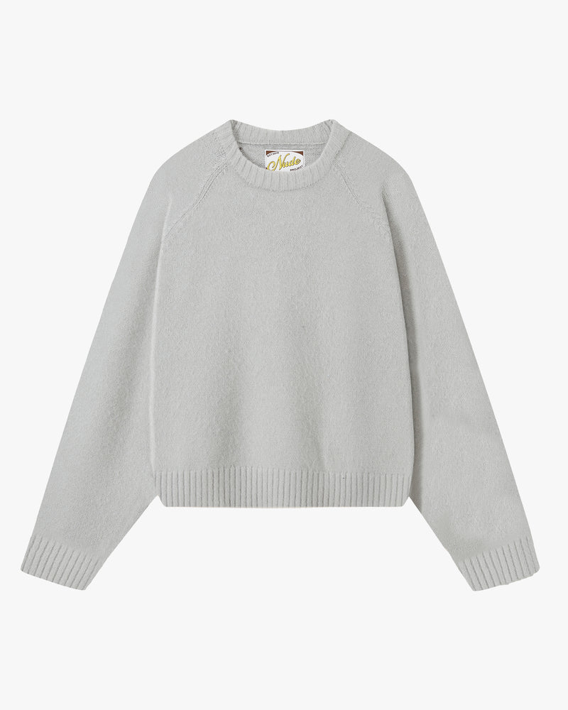 BOXY SWEATER LIGHT GREY