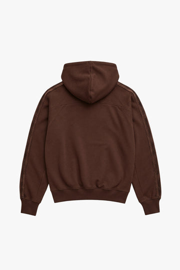 Script Hoodie Brown