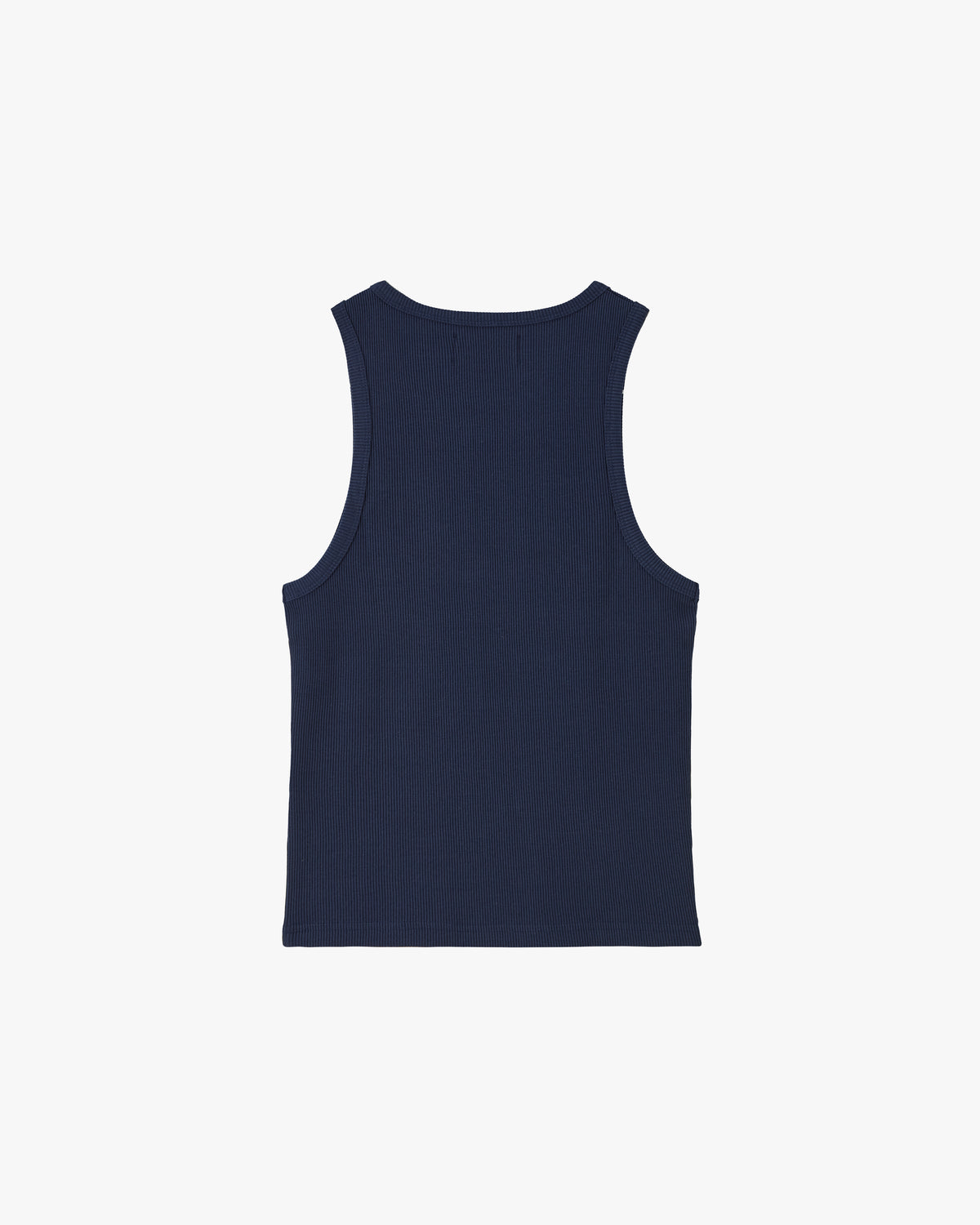 Camiseta Tirantes Básica - Azul Marino/Amarilla