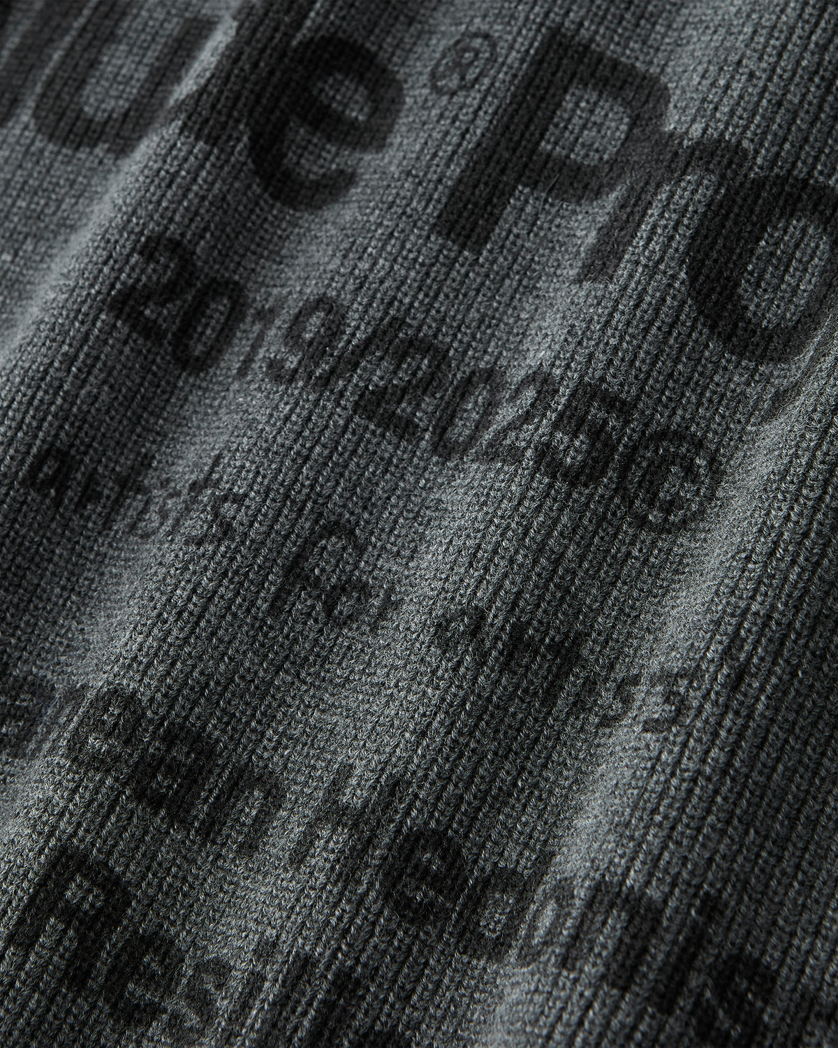 Besito Knit Zip-Up Hoodie Ash