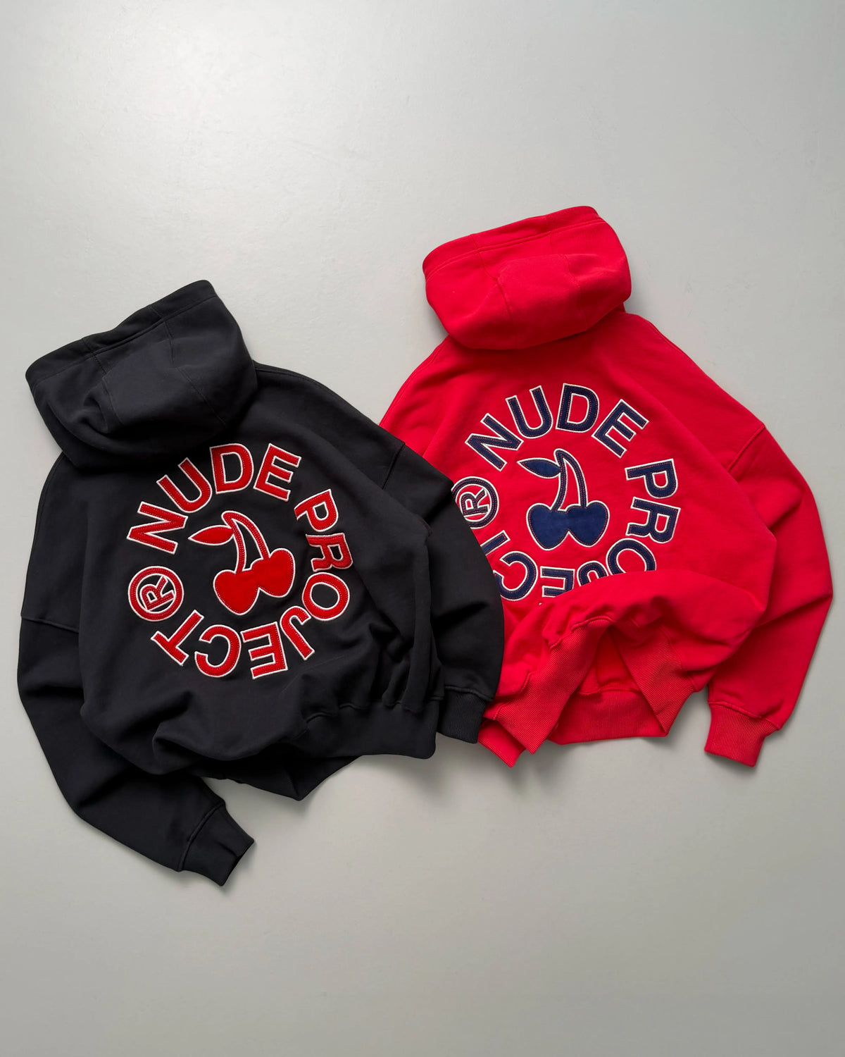 Kory Boxy Hoodie Red