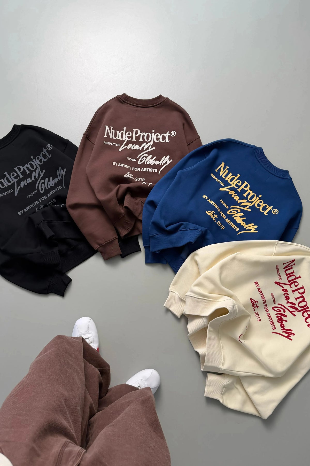 Sudadera Sin Capucha Global Soon Negro