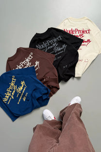 Global Soon Tee Brown