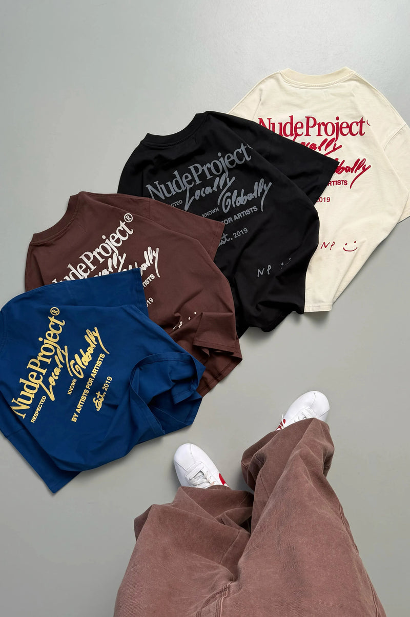 Global Soon Tee Marshmallow