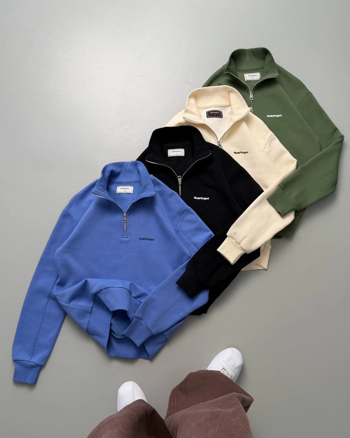 Origins Quarter-Zip Green