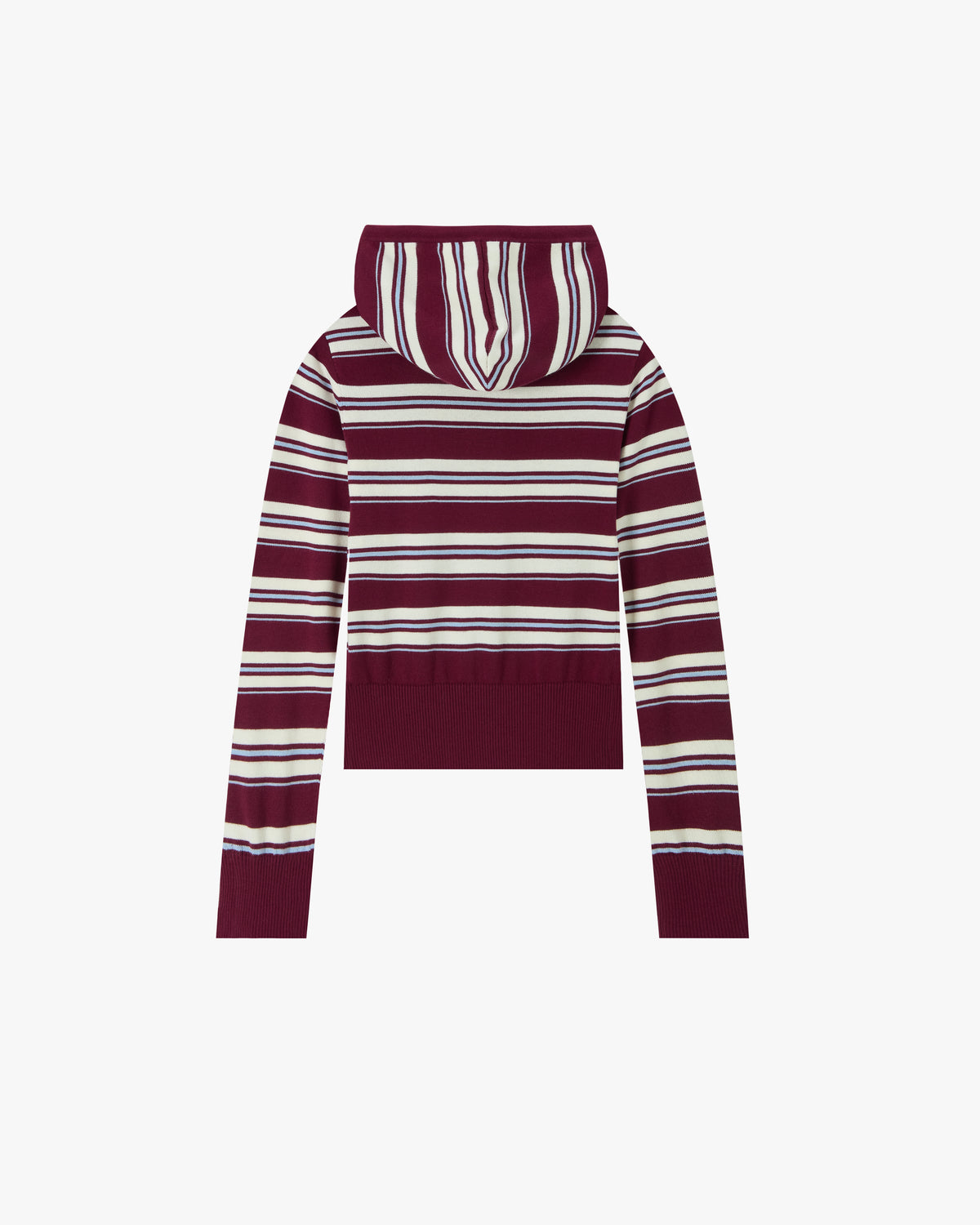 Bulldog Zip-Up Knit Cardigan