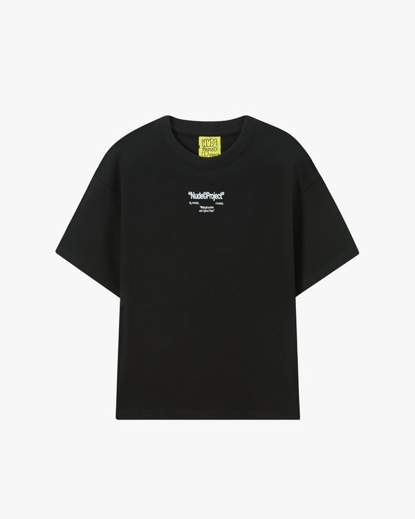 CALCULATOR TEE BLACK