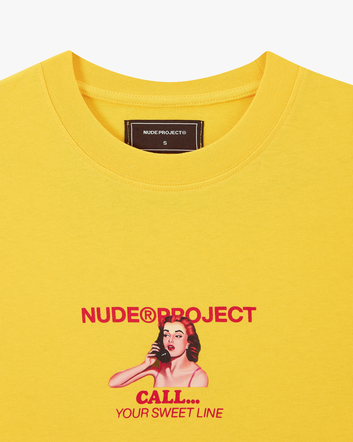 Call Tee Yellow