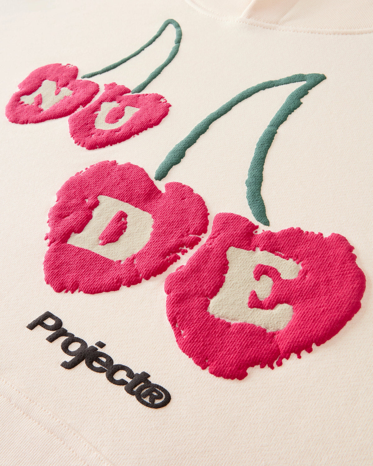 Cerise Hoodie Marshmallow