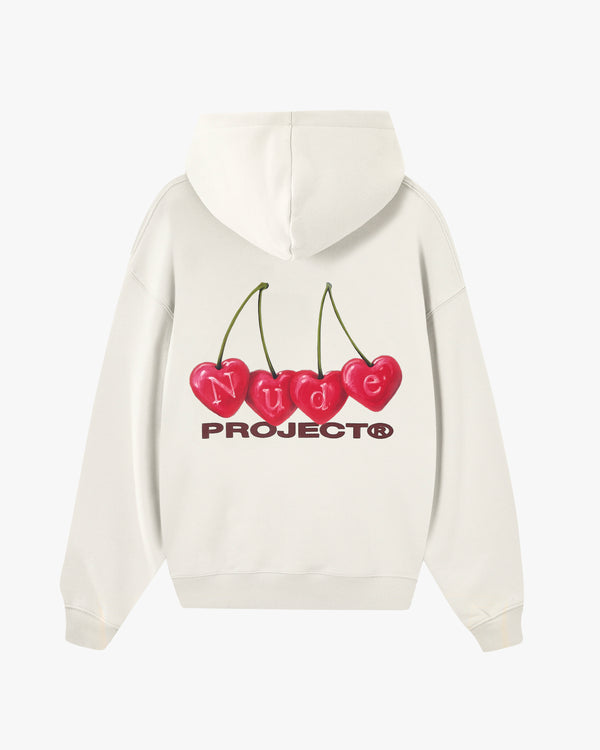 SUDADERA CHERRY OFF-WHITE