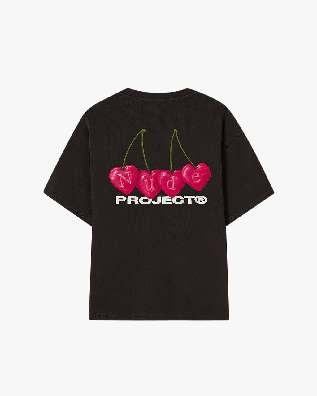 Camiseta Cherry Negra – Nude Project
