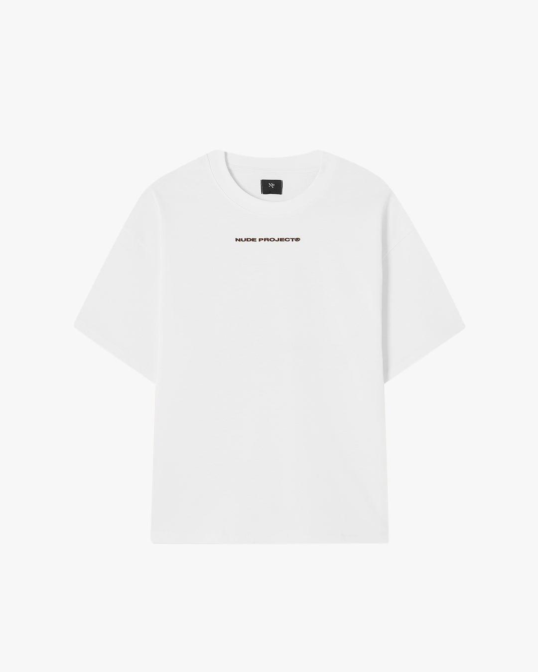 CHERRY TEE WHITE – NUDE PROJECT