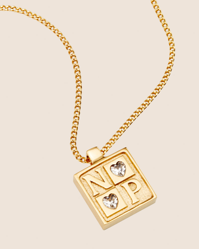 CHESS NECKLACE GOLD