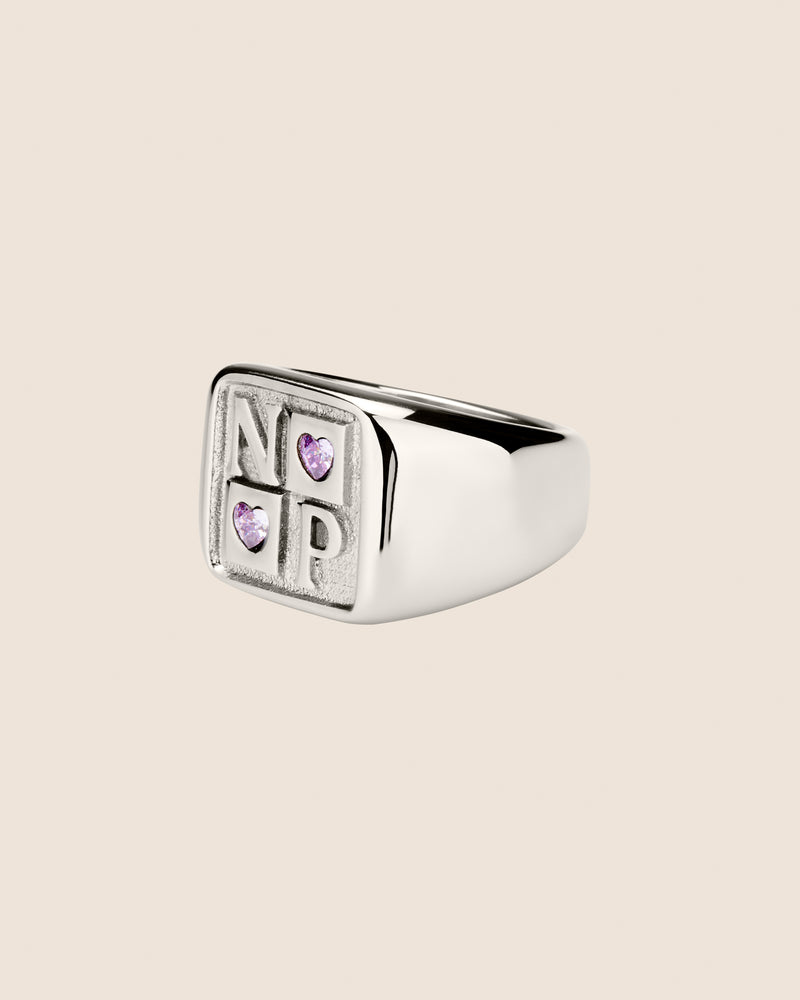 CHESS RING SILVER