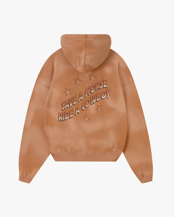 SUDADERA MARRÓN CHEVAL