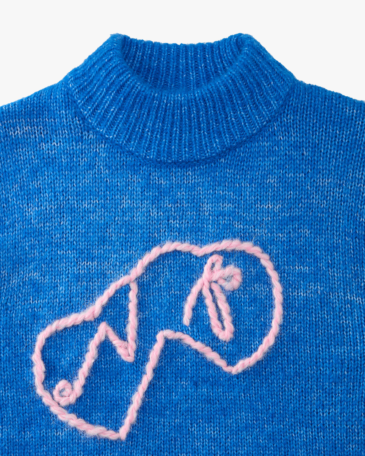 Kitty Knit Sweater Blue