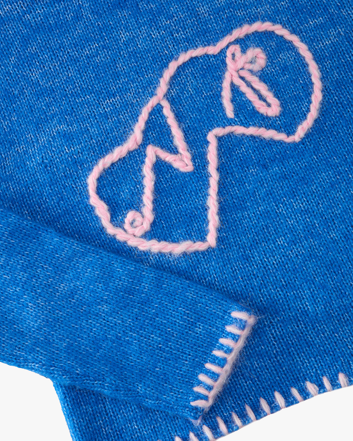 Kitty Knit Sweater Blue