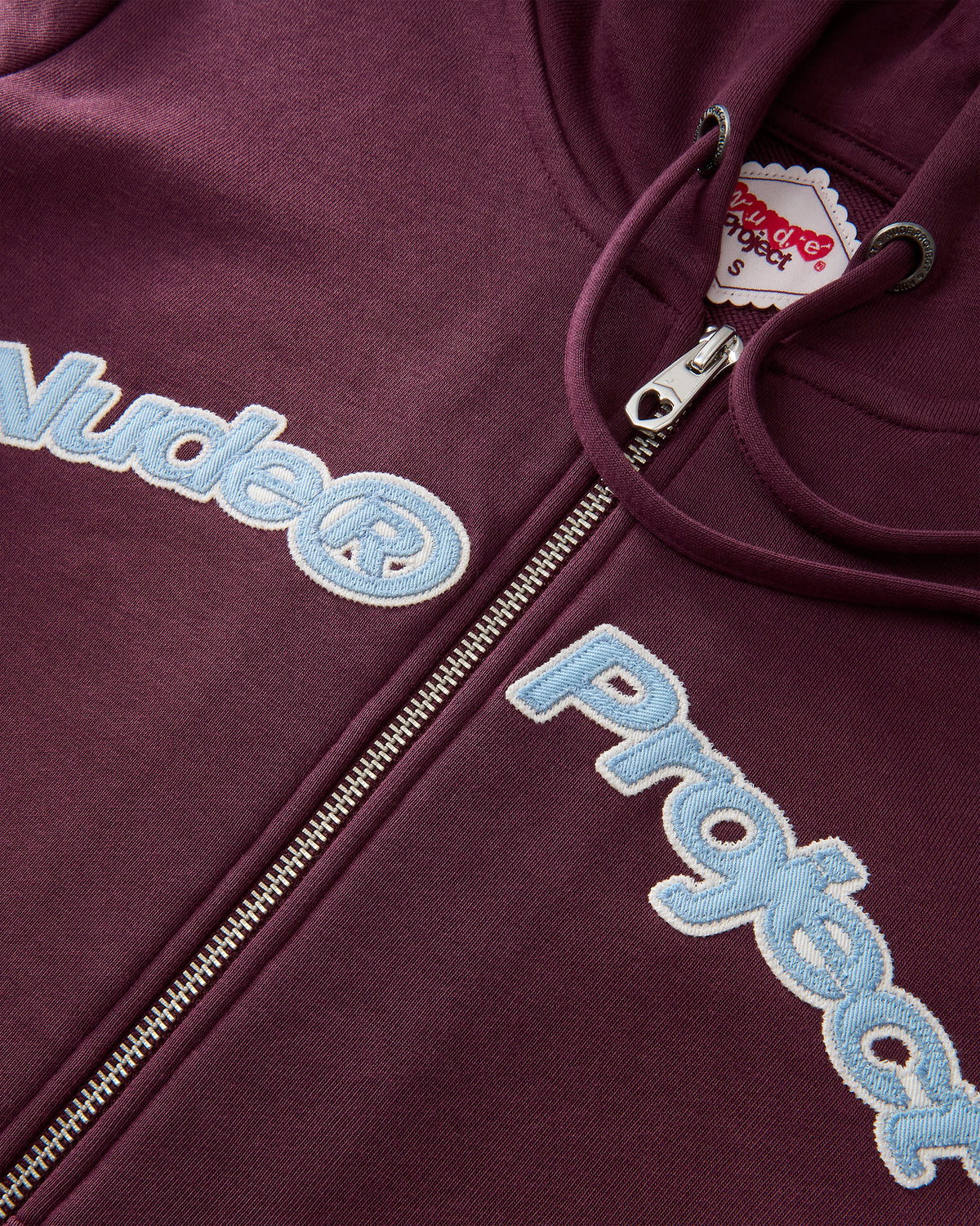 Margarita Zip-up Hoodie Burgundy