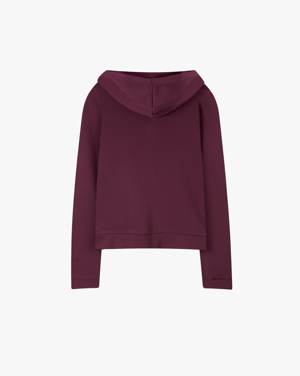 Margarita Zip-up Hoodie Burgundy