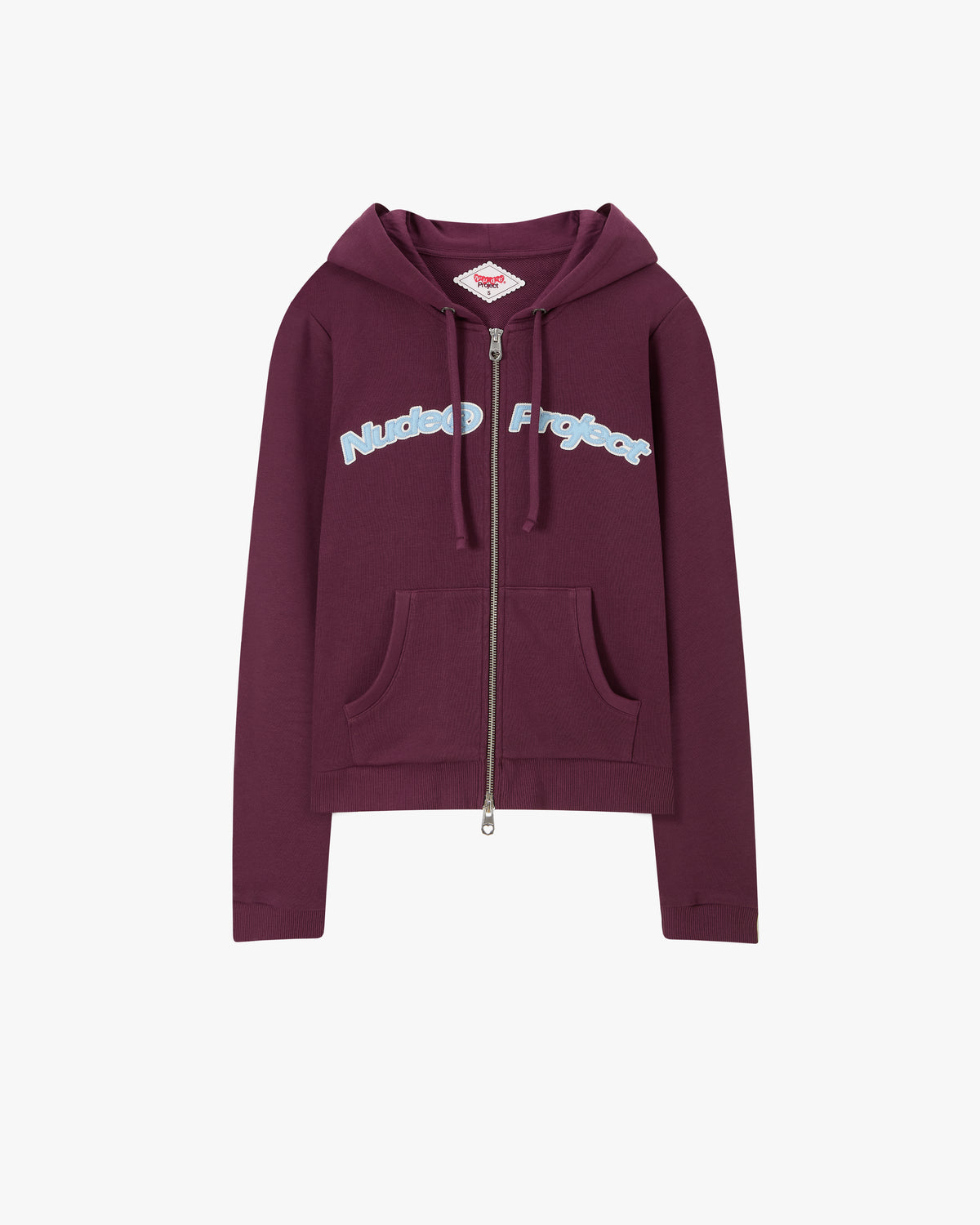 Margarita Zip-up Hoodie Burgundy