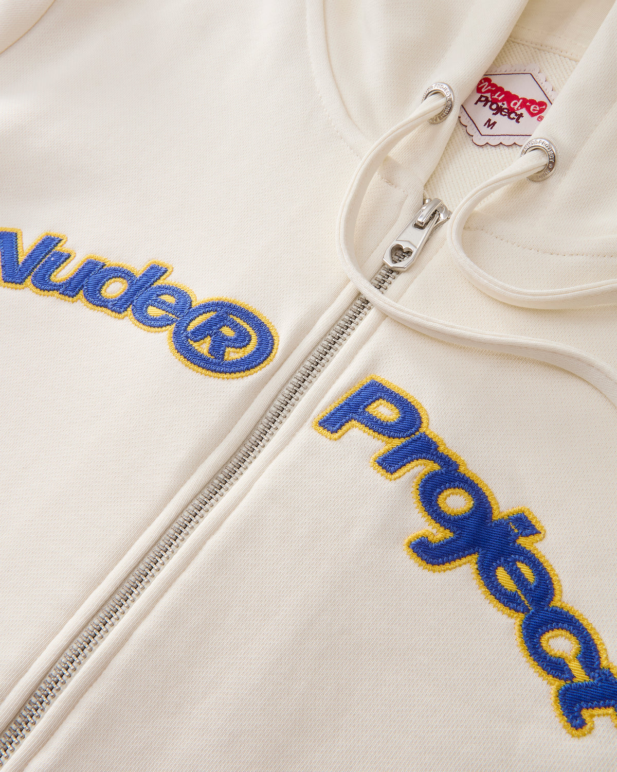 Margarita Zip-up Hoodie Ivory