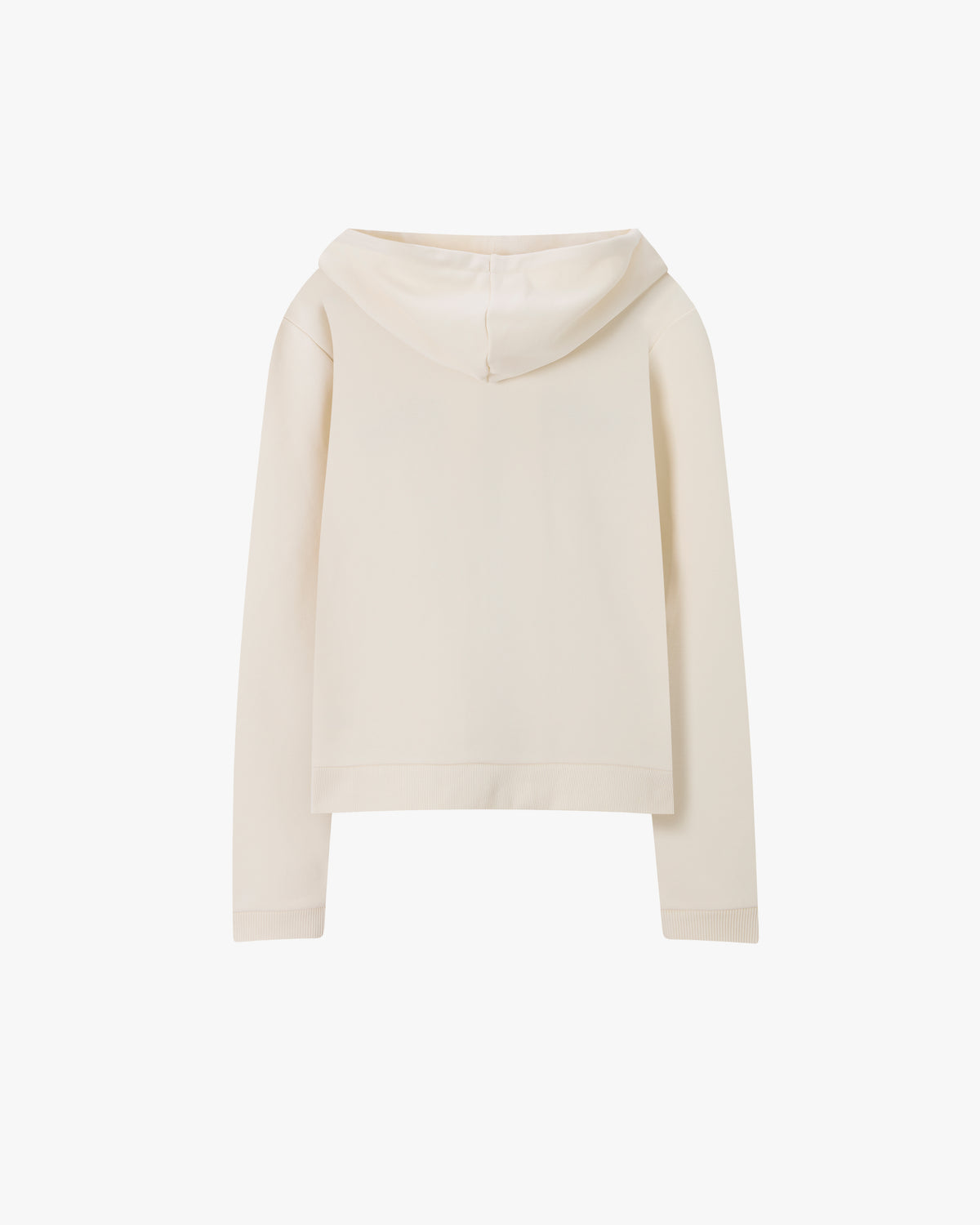 Margarita Zip-up Hoodie Ivory