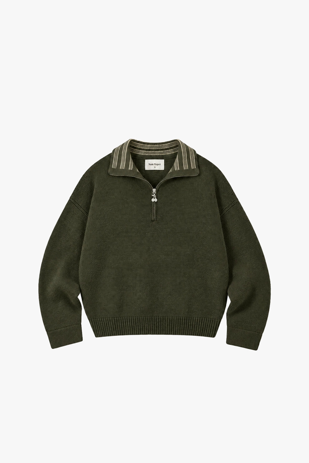 The Consultant Quarter-Zip Knit Green