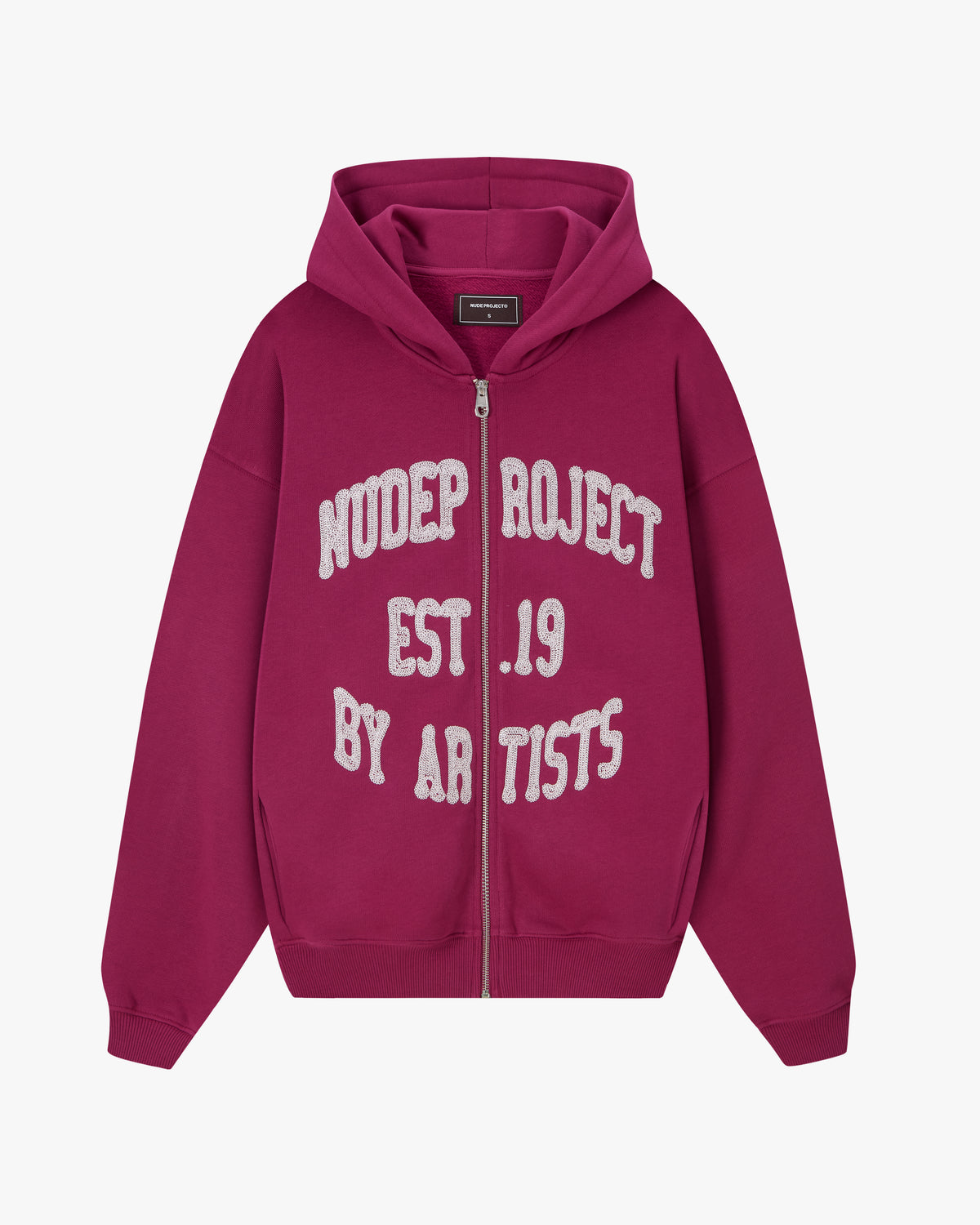 Gravity Zip-Up Hoodie Burgundy
