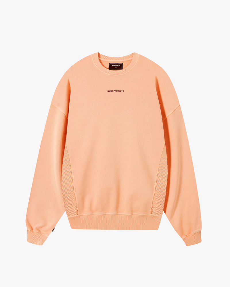 CULT*CREWNECK GARMENT DYE PEACH