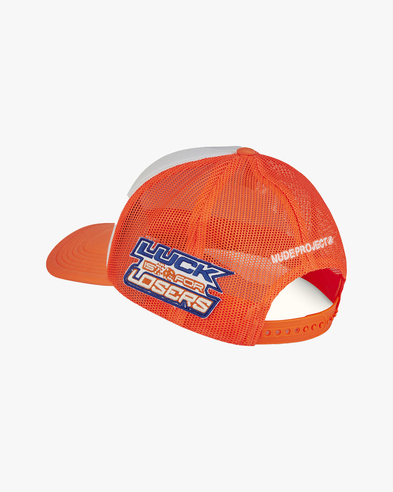 2FAST4YOU TRUCKER HAT ORANGE